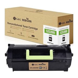 G&G Reborn-Toner kompatibel mit Lexmark 522/ 52D2000