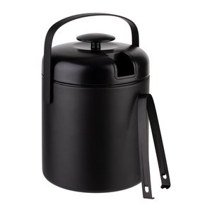 APS Eiswürfelbehälter Polar schwarz, für max. 50 Eiswürfel, 1 St.
