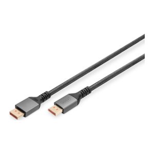 DIGITUS DisplayPort/DisplayPort Kabel DB-340111-010-S 1,0 m schwarz, 1 St.