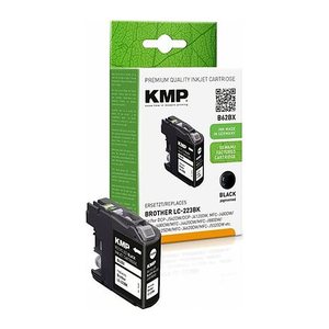 KMP B62BX schwarz Druckerpatrone kompatibel zu brother LC-223BK