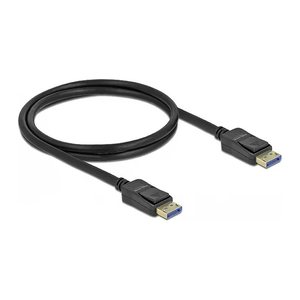 DeLOCK DisplayPort 2.0 Kabel 10K 60 Hz 2,0 m schwarz, 1 St.