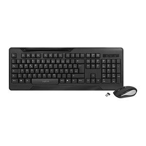 Logilink Tastatur & Maus ComboSet 2.4GHz, 1000DPI Maus schw.
