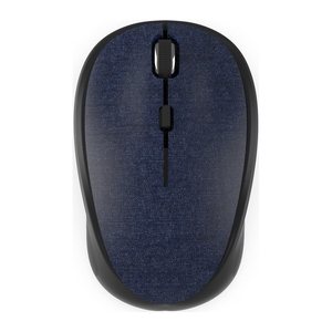 INCA Wrls Maus 1600DPI/4Tasten/2.4GHzUSB-A/Stoff bl retail