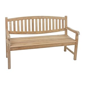 Garden Pleasure Gartenbank LOMBOK 940218 braun Holz 150,0 cm
