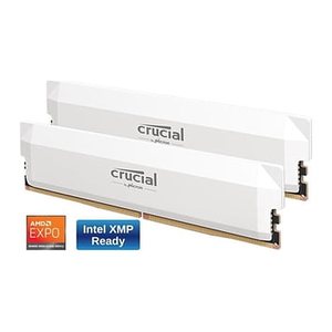 DDR5 64GB PC 6000 CL36 KIT (2x32GB) Crucial Pro white intern retail
