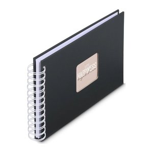 hama Fotoalbum Fine Art neutral 24,0 x 17,0 cm, 50 weiße Seiten