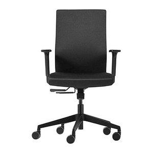 Trendoffice by Dauphin Bürostuhl to-strike work, 9248SY1FVKGS Stoff schwarz, Gestell schwarz