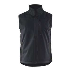 BLAKLÄDER® unisex Softshellweste 8170 schwarz Größe XS