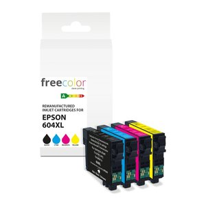 Freecolor Patrone Epson 604XL Multipack BK/C/M/Y 12ml+3x11ml remanufactured