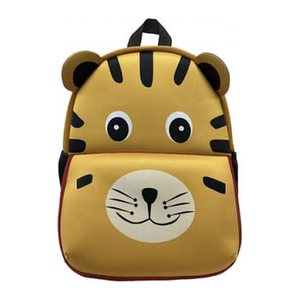 DONAU Kindergartenrucksack Tiger Kunstfaser orange