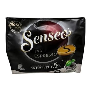 Senseo ESPRESSO Kaffeepads, Arabicabohnen kräftig, 16 St.