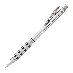 Pentel Graphgear 1000 PG101 Druckbleistift silber HB 0,3 mm, 1 St.