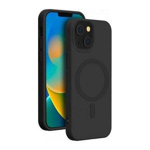 bigben Soft Case mit MagSafe Handy-Cover für Apple iPhone 15 schwarz