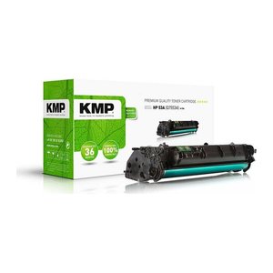 KMP H-T86  schwarz Toner kompatibel zu HP 53A (Q7553A)