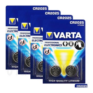VARTA Knopfzellen CR2025 Lithium 3,0 V, 2 St.