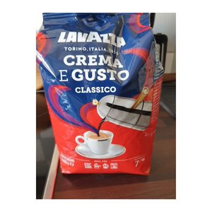 LAVAZZA Crema e Gusto Classico Kaffeebohnen, Arabica- und Robustabohnen 1 kg