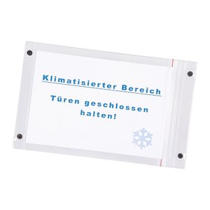 EICHNER Dokumententaschen DIN A4 quer transparent glatt, 10 St.