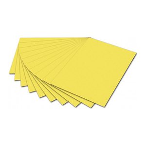 folia Fotokarton gelb 300 g/qm 50 St.