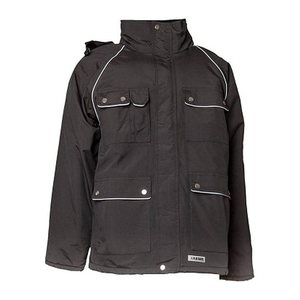 PLANAM® unisex Parka CANVAS 320 schwarz Größe L