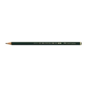 FABER-CASTELL 9000 Bleistift 2B grün, 1 St.