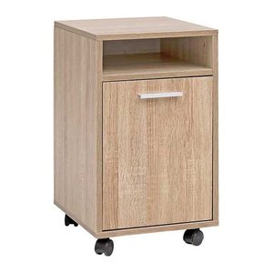 WOHNLING Rollcontainer braun 33,0 x 38,0 x 60,0 cm