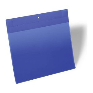 DURABLE Magnettaschen blau A4, 10 St.