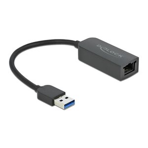DeLOCK  USB A/RJ-45 LAN-Adapter, 1 St.
