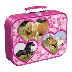 Schmidt Pferde Puzzle, 2 x 26 und 2 x 48 Teile