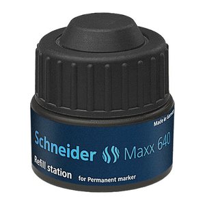 Schneider Nachfülltinte Maxx 640 schwarz