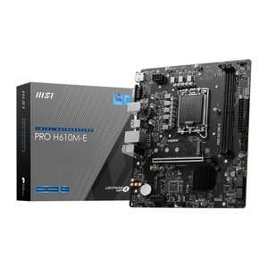 MSI PRO H610M-E (H610,S1700,mATX,DDR5)