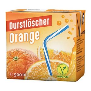 DURSTLÖSCHER Fruchtsaftgetränk Orange 12x 0,5 l
