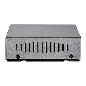 LevelOne PoE+Switch 4xGE PoE/1xGE 115W 19"unmanaged Plastik