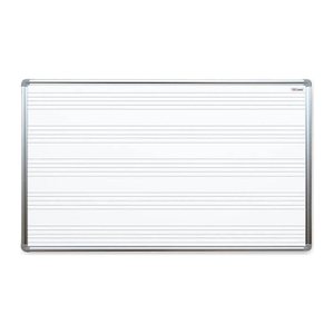 ALLboards Whiteboard 5-zeilig 120,0 x 90,0 cm weiß lackierter Stahl