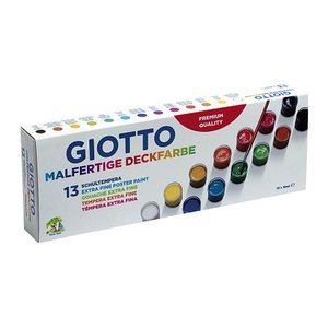 GIOTTO Schulmalfarben farbsortiert 13x 18,0 ml