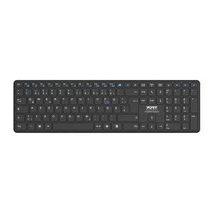 Port Tastatur kabellos Bluetooth QWERTZ Office