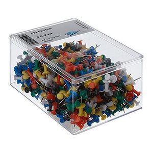 WEDO Pinnadeln Diaboloform in 600er Klarsichtdose