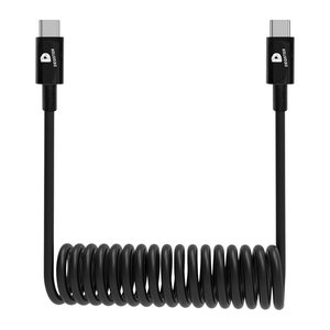 DEQSTER Ladekabel schwarz, Kabellänge: 0,8 m, 240 Watt