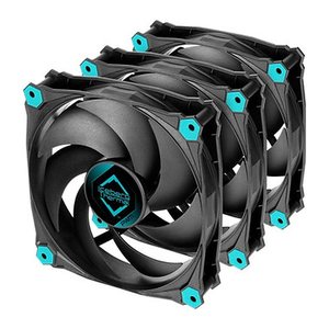ICEBERG THERMAL IceGALE Silent PWM-120mm Black (3er Pack)*