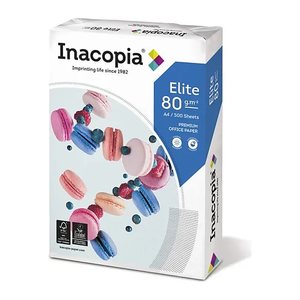 Inacopia Kopierpapier elite DIN A4 80 g/qm 2.500 Blatt