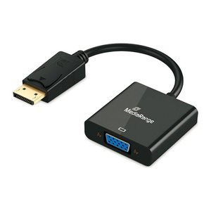 MediaRange VGA Buchse/DP Stecker 15cm schwarz