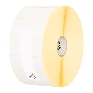 ZEBRA Etikettenrollen für Etikettendrucker 800274-205 weiß, 102,0 x 51,0 mm, 12 x 1370 Etiketten