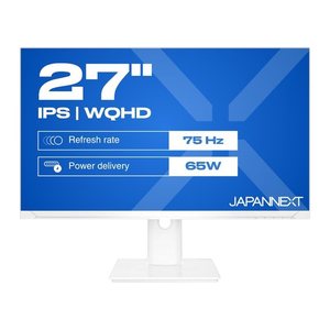 JAPANNEXT 68,6cm JN-IPS270WQHD75F-C65W-HSP-W HDMI/DP WQHD