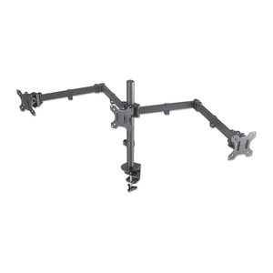 MANHATTAN Monitorarm für 3 Displays 13"-32" bis 7kg pro Disp