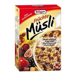 Brüggen Früchte Müsli 2,0 kg, 1 St.
