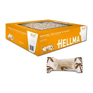 HELLMA Kokos-Krispy Schokolade 380 St./418,0 g, 380 St.
