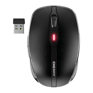 CHERRY MW 8C Maus kabellos schwarz, silber