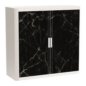 PAPERFLOW easyOffice Contents Rollladenschrank 61934 2 Fachböden 110,0 x 41,5 x 104,0 cm