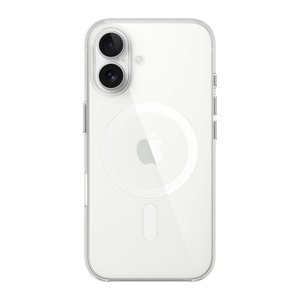 Apple Clear Case mit MagSafe Handy-Cover für Apple iPhone 16 transparent