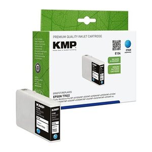 KMP E134 cyan Druckerpatrone kompatibel zu EPSON T7022XL