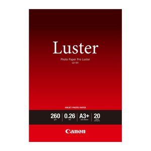 Canon Fotopapier LU-101 A3+ DIN A3+ hochglänzend 260 g/qm 20 Blatt